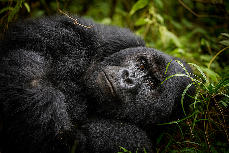 Планинска горила в Bwindi Impenetrable Forest