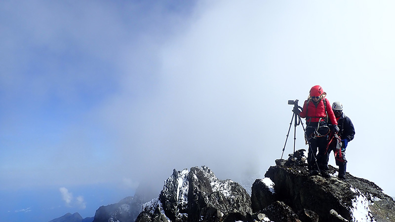 Кадър от експедицията „Rwenzori Trekking“