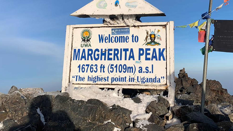 Кадър от експедицията „Rwenzori Trekking“