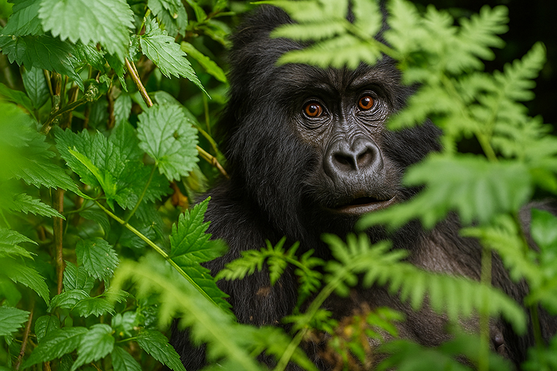 Gorillas in Bwindi